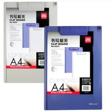 Stationery Drawing Clip Board Folder Clipboards A4 Letter Size Slim Clipboard Storage Box Low Profile Clip
