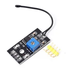Новый Тесты Температура DC 3.3 В-12 В ntc-10k Термистор для Arduino Термальность Сенсор модуль высокая точность +, -сделать, АО таймер