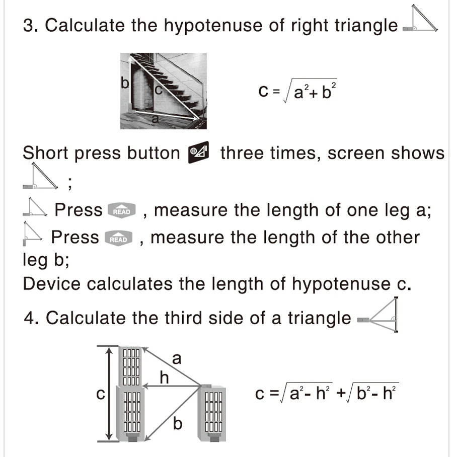 Color Screen Laser distance meter details (10)