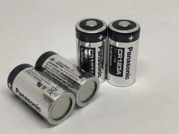

10pcs/lot New Original Panasonic CR123A CR 123A 3V 1400mAh Lithium Battery Camera Non-rechargeable Batteries