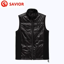 Спаситель жилет с подогревом от батареи для спорта верховой езды зимнее использование здоровья жилет шеи и задней стороны нагрева области умный контроль