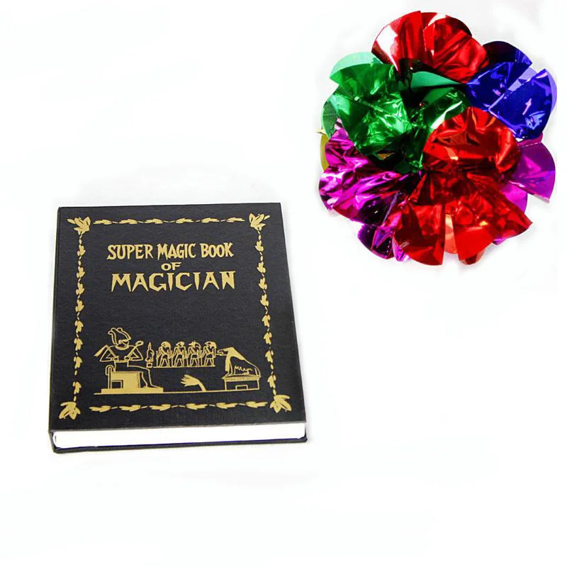 

Magic Dove Book Metamopho Magic Tricks Stage Party Illusions Gimmick Props Accessories Comedy Objects Appearing From Book Magia