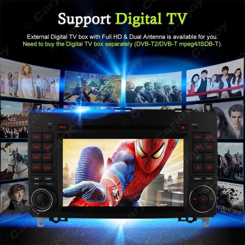 Top LEEWA 7" Android 6.0 (64bit) DDR3 2G/16G/4G LTE Car DVD GPS Radio Head Unit For Mercedes Benz Sprinter W906/W209/W311/W315/W318 15