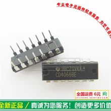 CD4066BE Logic IC схема четыре 4066 двусторонние аналоговый переключатель DIP14