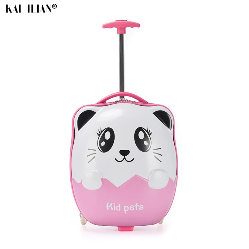 

3D kids Trolley Suitcase Children Travel Suitcase for girls wheeled Luggage suitcase for Boy Child Rolling suitcase for kids