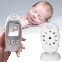 2 дюйма беспроводной видео цветной Детский Монитор няня камера безопасности контроль температуры 2 способа разговора ночное видение музыка няня