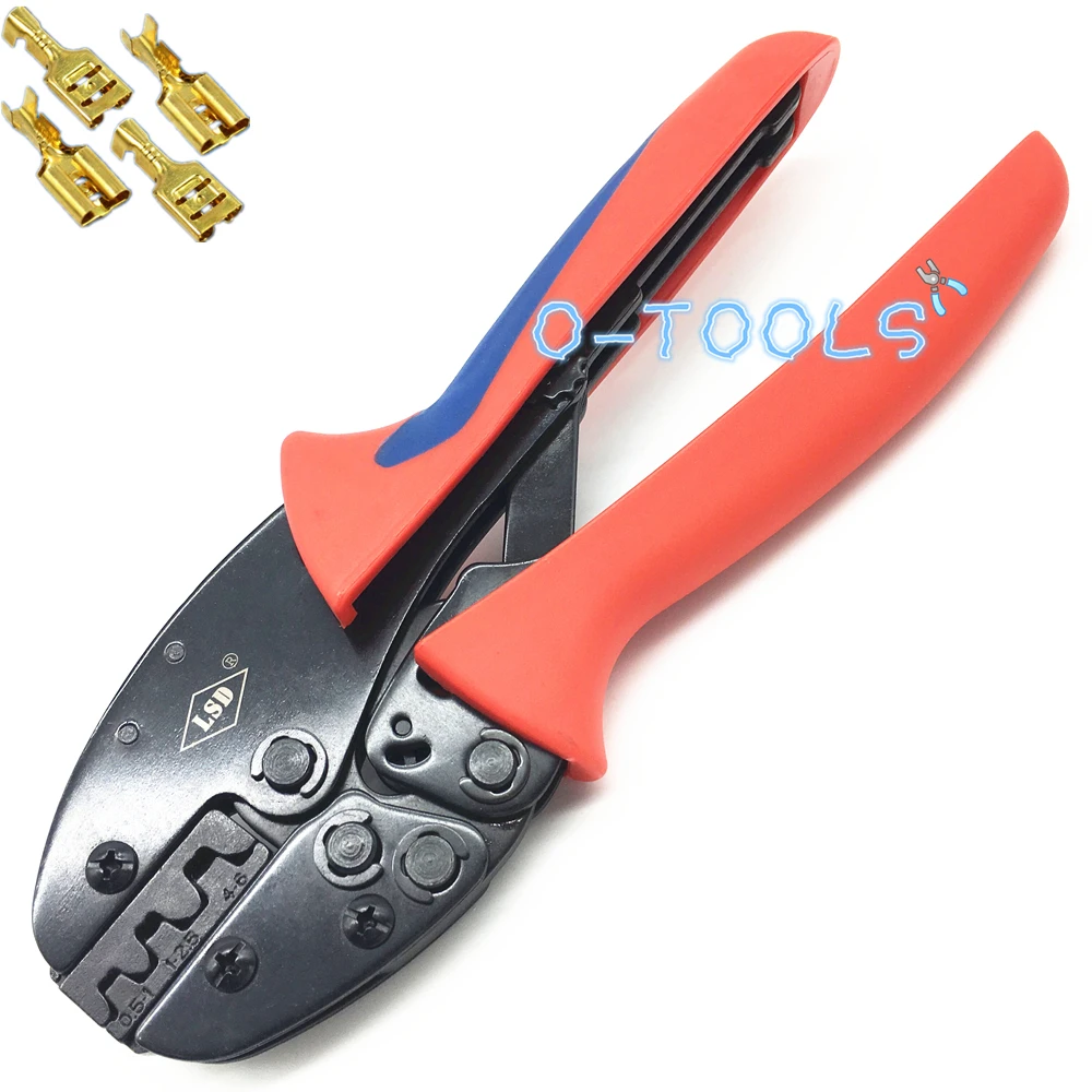 Manual crimping tools non insulated open plug type connector 20-10AWG clamp S-03B hand tool pliers crimper 0.5-6mm² | Инструменты