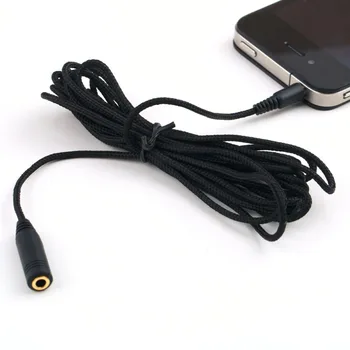 In stock!High Quality 10ft 3M 3.5mm Headphone Stereo Audio Female to Male Extension Cable Cord For Mp4 3