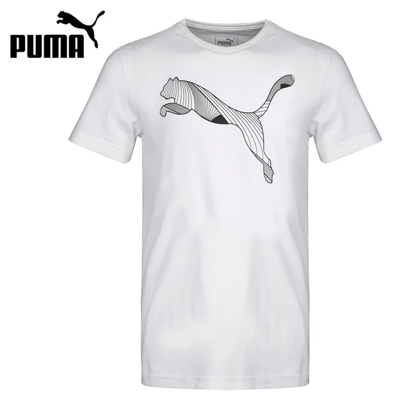 

Original New Arrival PUMA Cat Logo Tee Men's T-shirts short sleeve Sportswear