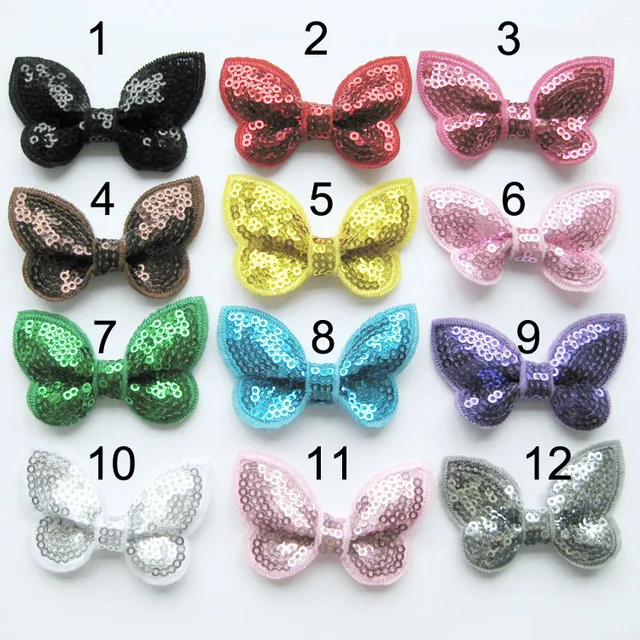 Baby Cute Sequins Bow Children Kids Diy Accessories For Baby Cute Sequins Bow Children Kids Diy Accessories For Headbands Tie Hair Style Decoration