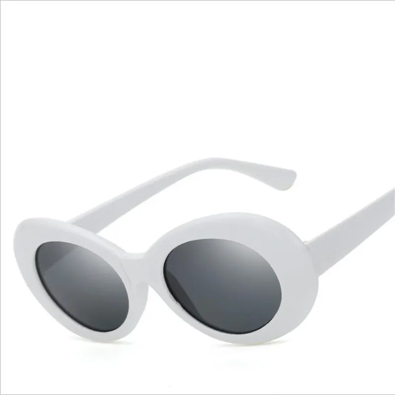 Винтажные Круглые Солнцезащитные очки NIRVANA Kurt Cobain для женщин и мужчин, брендовые дизайнерские зеркальные очки в стиле ретро, женские мужские солнцезащитные очки