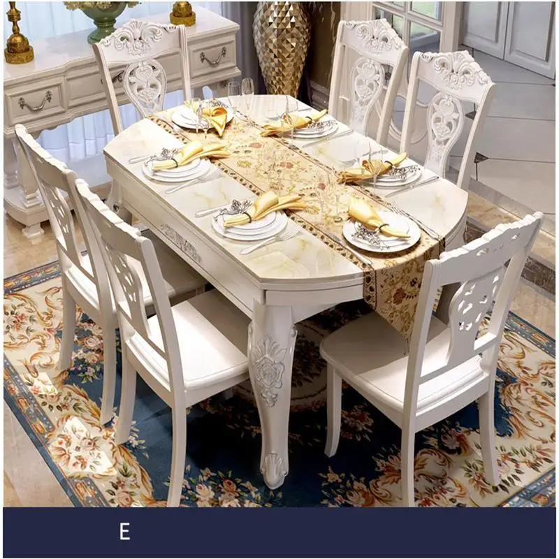 Pliante Juego Set Salle A Manger Moderne Piknik Masa Sandalye Kitchen European De Jantar Tablo Mesa Comedor Dining Table