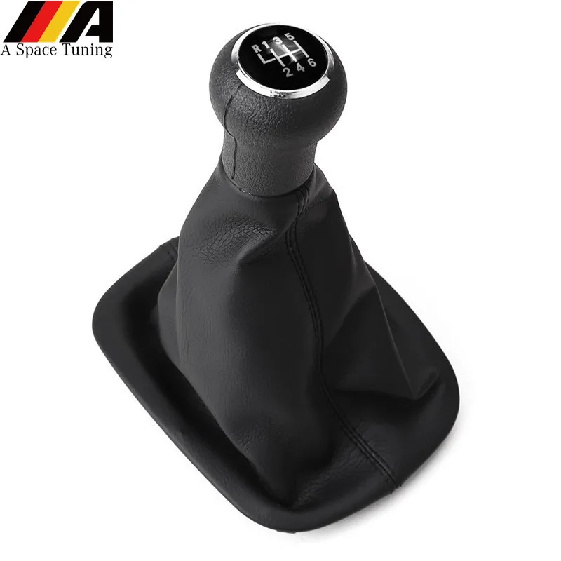 

Gear Shift Knob Gaiter Boot Lever Stick Handle Head Cover 5/6 Speed Car Styling Accessories For Volkswagen VW Passat B5