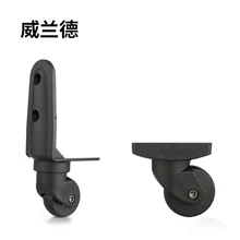 Luggage accessories universal wheel trolley case caster travel wheel cosmetic replacement universal wheels repair suitcase caste 1pair luggage wheel replacement travel suitcase repair wheels trolley travel luggage caster directional black wheels jf1748
