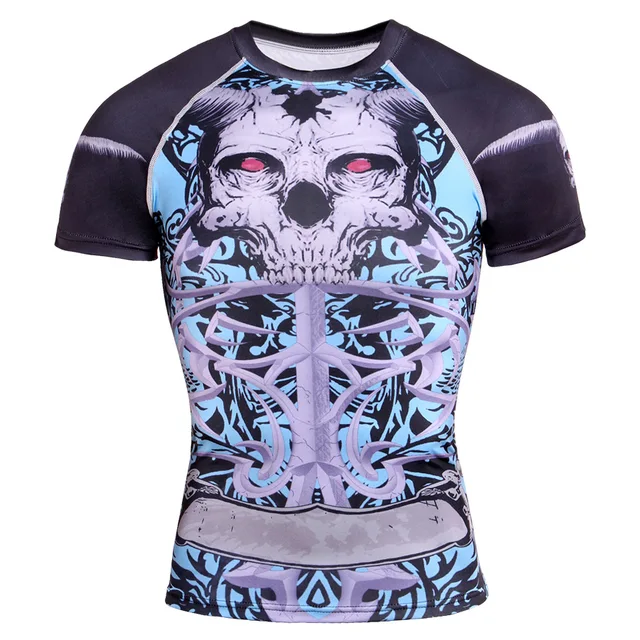 US $15.01 2018  Men Sports Body building Tops Breathable Gym Fitness Athletic Mens Running Elastic Slim Tshi