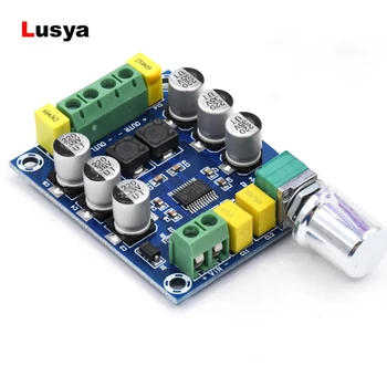 

TPA3123 Mini Digital Power Amplifier Board Amplificador 25W*2 Class D HD Audio Amplifiers Plate Amplificateur DC 12-24V F1-013
