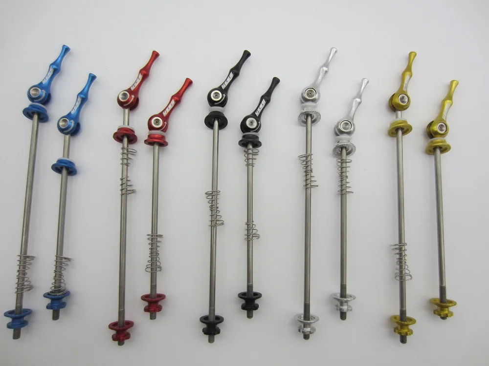 Bicycle Quick Release QR Ultralight Wheel Skewer Titanium Axis Skewers MTB Road Bike Bicycle