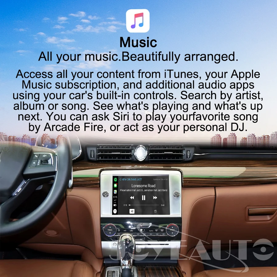 Joyeauto Wifi Wireless Apple Car Play Carplay For Maserati Retrofit- Ghibli Quattroporte with iSO13/Android Mirroring