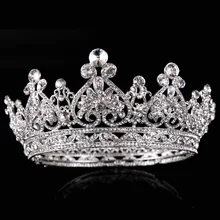 Bridal jewelry silver luxury crystal rhinestone wedding hair accessories bride princess crown wedding tiara bridal jewelry Bridal jewelry silver luxury crystal rhinestone wedding hair accessories bride princess crown wedding tiara bridal jewelry