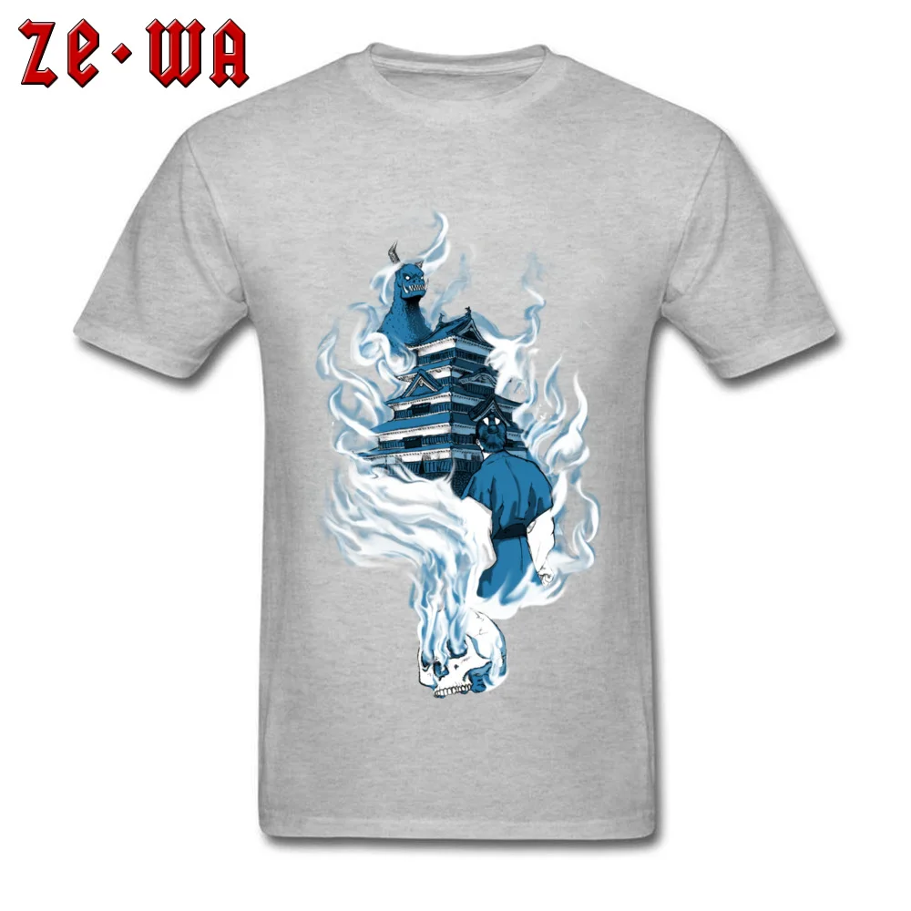 Classic Battle of Matsumoto Group T Shirts O Neck 100% Cotton Male Tops & Tees Short Sleeve VALENTINE DAY Group Top T-shirts Battle of Matsumoto grey