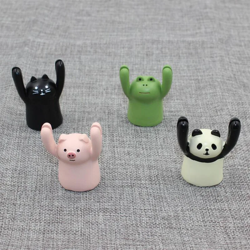 Zakka миниатюрная фигурка животного лягушка свинья кошка панда свадьба