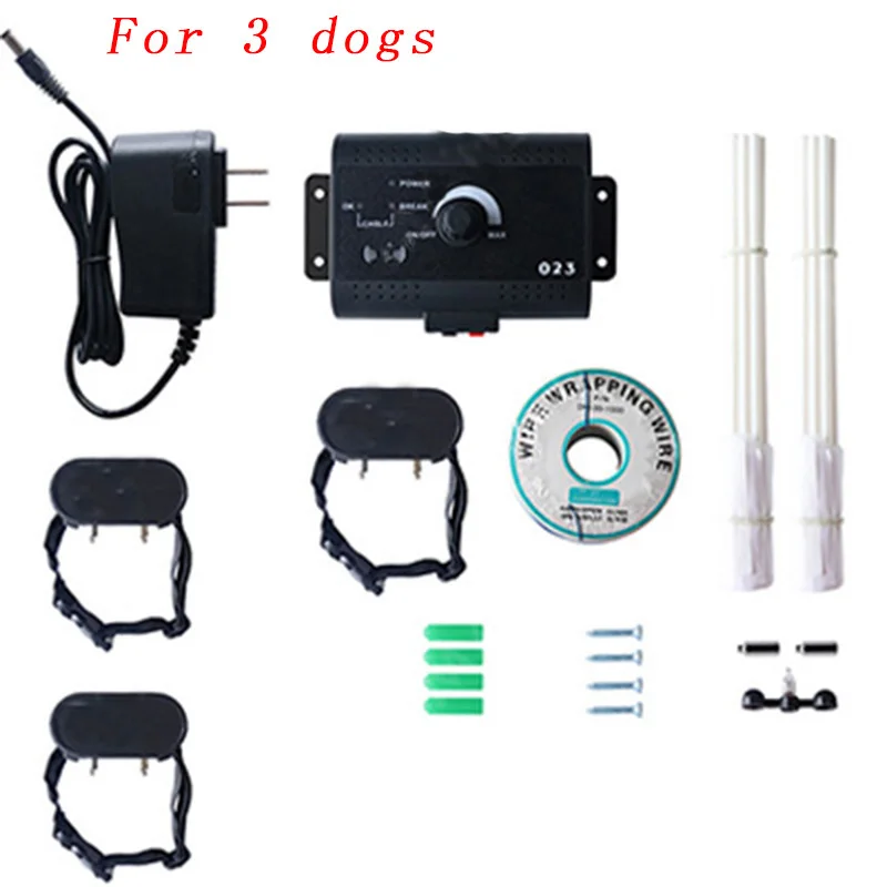 Safety In-ground Pet Dog Electric Fence With Chargable Dog Electronic Training Collar Invisible 023 Electric Dog Fence System6