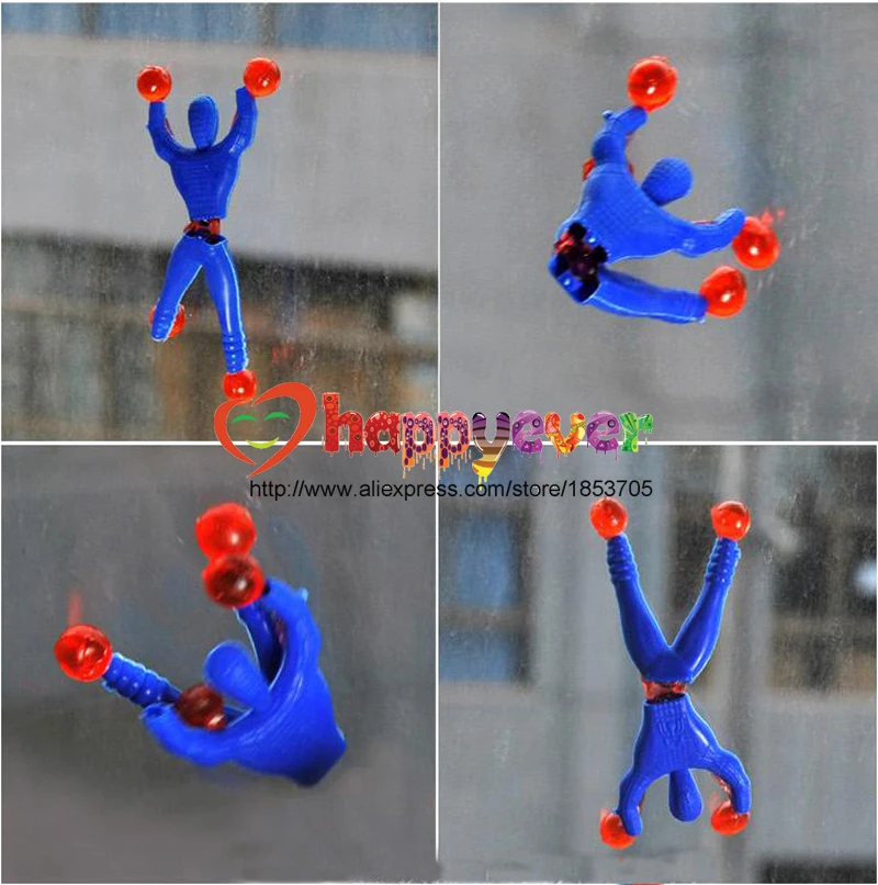 Sticky Wall Climbing Climber 12pcs Men Kids Party Favors Supplies Pinata Fillers Birthday Gift Treat Bag Goody Bag Novel Gift