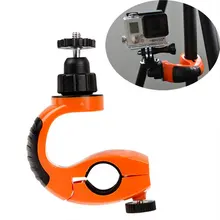 SANGER for Gopro Accessories Bike Bicycle Handlebar Camera Mount 360 Degrees Flat Base For xiaomi yi Go Pro Hero 5 4 3+ Sj4000