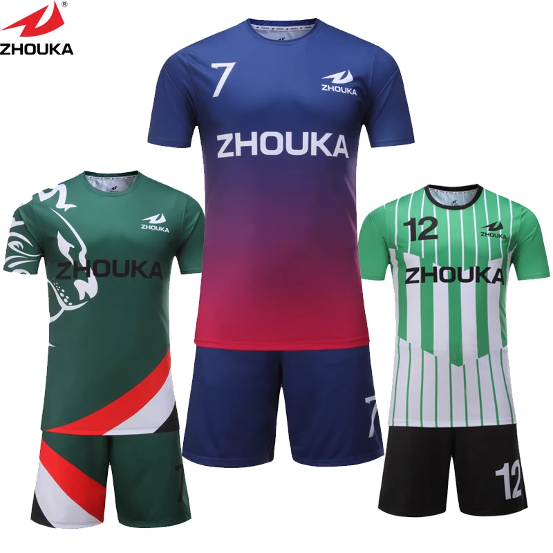 Sublimation Custom Soccer Set Available Personal Name And Number Soccer