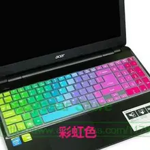 15,6 силиконовая клавиатура протектор кожного покрова для acer Aspire E5-511G E15 ES1-512 VN7-791G extensa 2508 ES1-531 EX2519 EK-571G