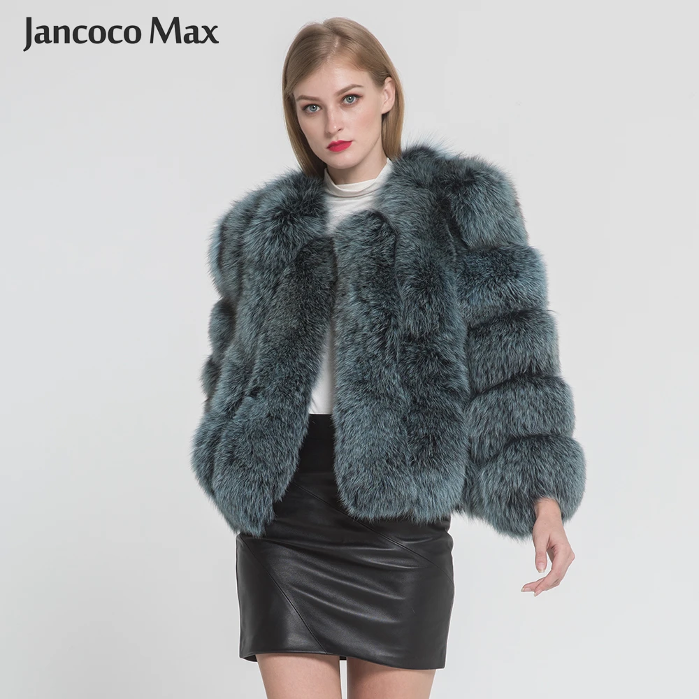 

Women Real Fox Fur Coat Warm Winter Jacket Fashion Natural Fur Outerwear High Quality New Arrival S7370