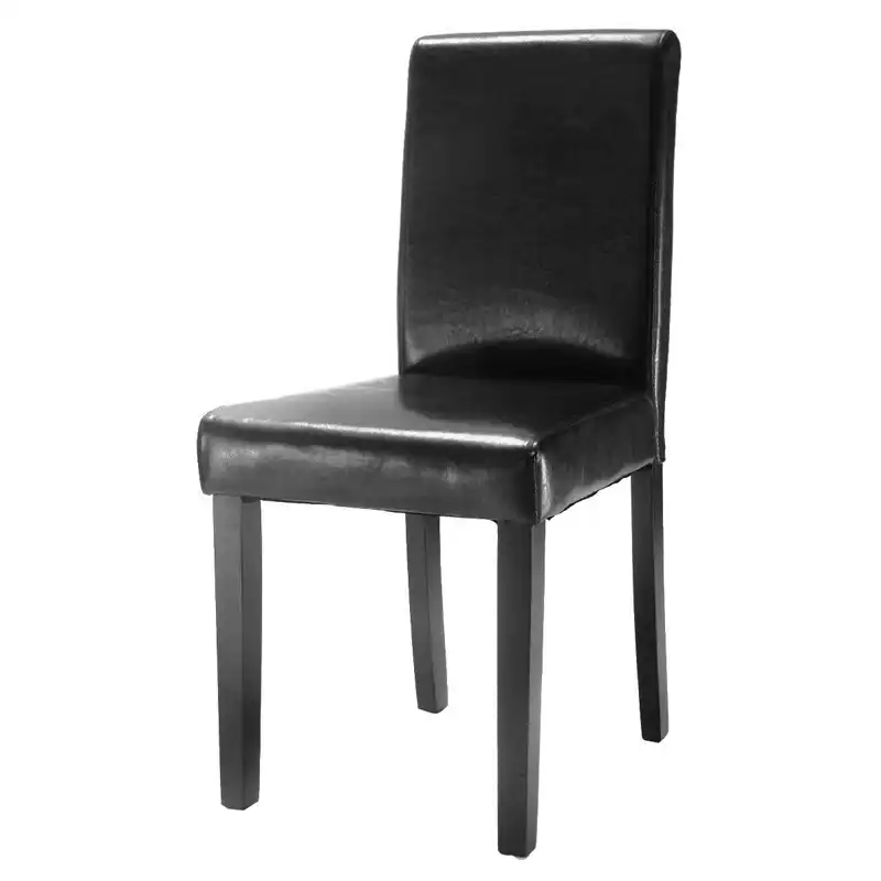 Set Of 2 Contemporary Dining Chairs High Quality Modern Durable