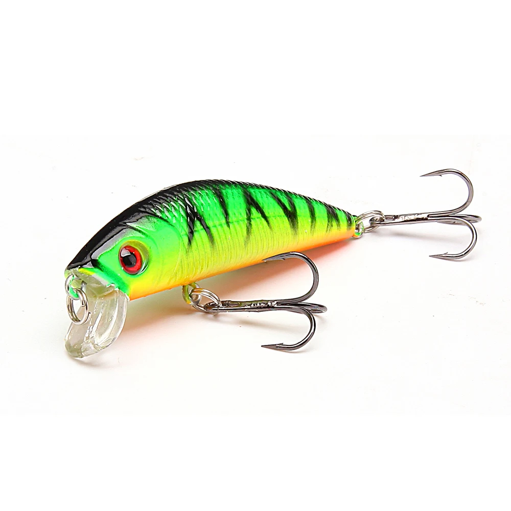 1PCS 7cm 8.5g 6 Hooks Minnow Lure Sea Fishing Lure Tackle Hard Bait Wobbler Plastic Fishing 