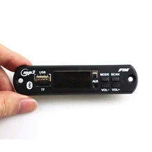 Bluetooth 5,0 USB MP3 декодер 12 в автомобильный Bluetooth модуль аудио декодер USB TF FM радио беспроводная поддержка MP3 WMA WAV APE FLAC