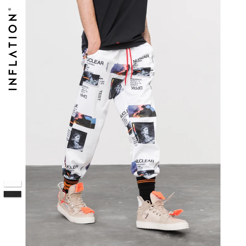 Пояс спортивных штанов. Inflation штаны. Мужские спортивные брюки от inflation.