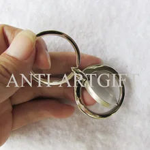 Достаточно запасной круглый вращающийся брелок лазерная гравировка вашего логотипа