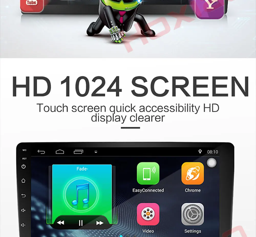 Discount for Peugeot 3008 Car 2 din radio android OS GPS Navi 4 Core 9" Car Android Multimedia 2din car dvd player 17