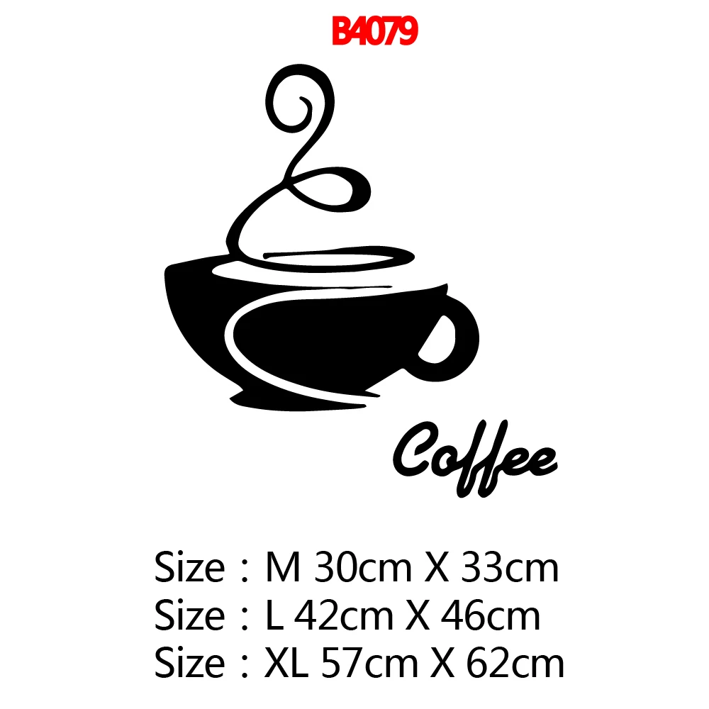 Hot Sale coffee Environmental Protection Vinyl Stickers vinyl Stickers Decoration Accessories