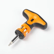 12 In 1 Screwdriver Set Portable Multifunction Tool Metric System Short Model with Torque rod Phillips Hex Slotted Torx bits