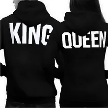 BTS Unicorn Unisex Hoodies Casual King Queen Funny Letter Printed Couple Hooded Hoodie Long Sleeve Sweatshirts For Women men