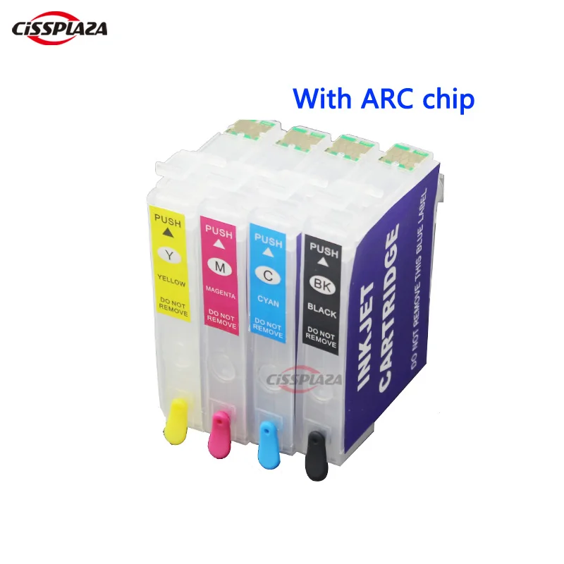 

CISSPLAZA T1631 T1621 Refill ink cartridge compatible for epson Workforce WF-2750DWF WF-2760DWF WF-2530WF WF-2540WF WF-2630WF