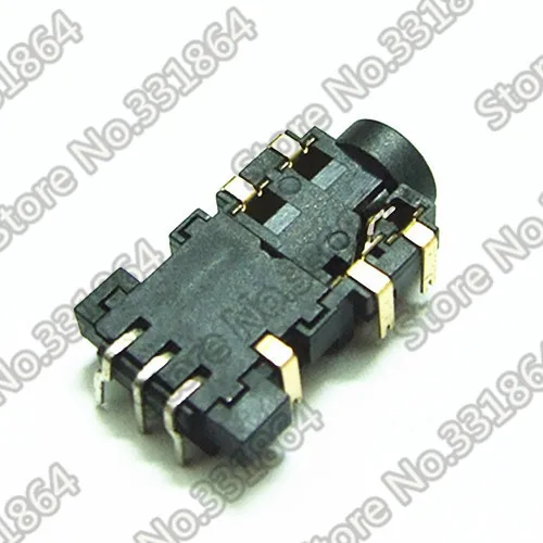 

free shipping 5pcs/lot New Headphone jack For Laptops Asus U31 X35 J JC JG JF FS SD SG Series Audio Interface connector
