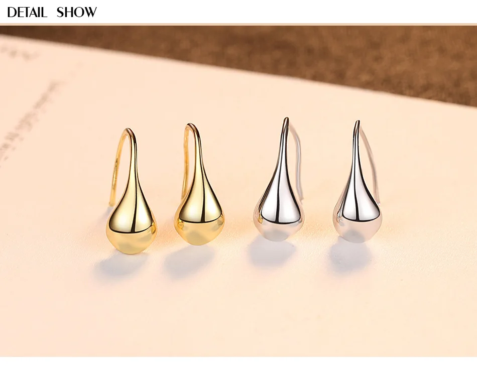 

S925 Sterling Silver Earrings Miniature Drop Drop Women's Earrings YBA04