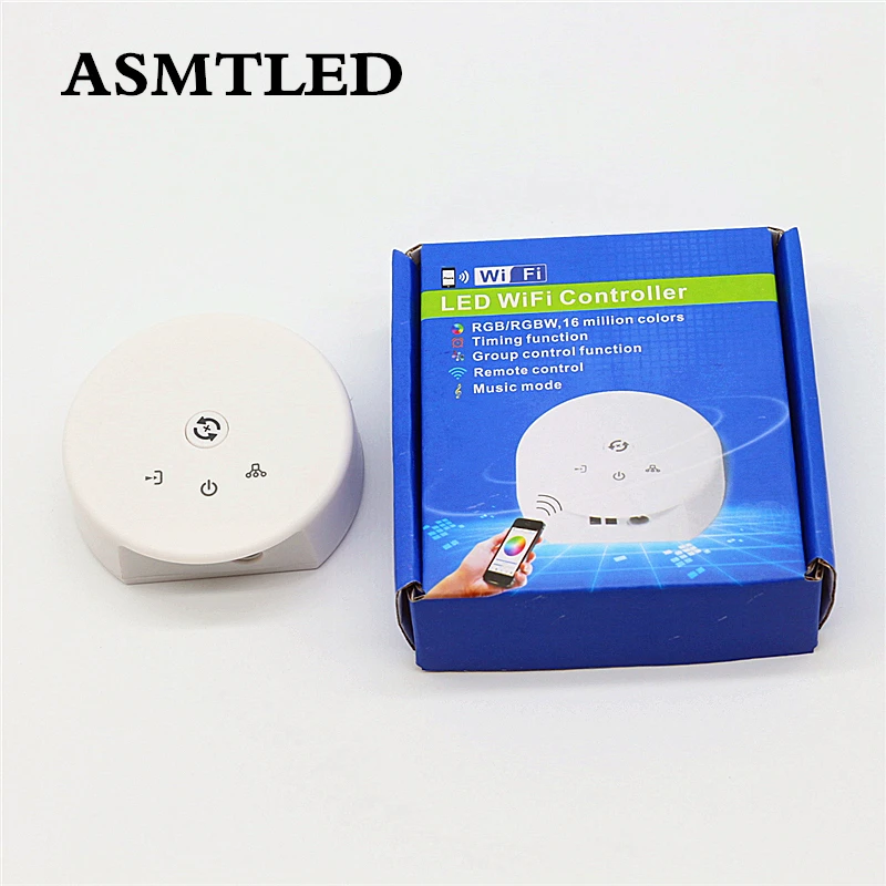 

DC 12V - 24V Led RGBW WiFi Controller Magic Home UFO Music Wi Fi Controller for SMD 2835 3014 3528 5050 RGB RGBW LED Strip Light