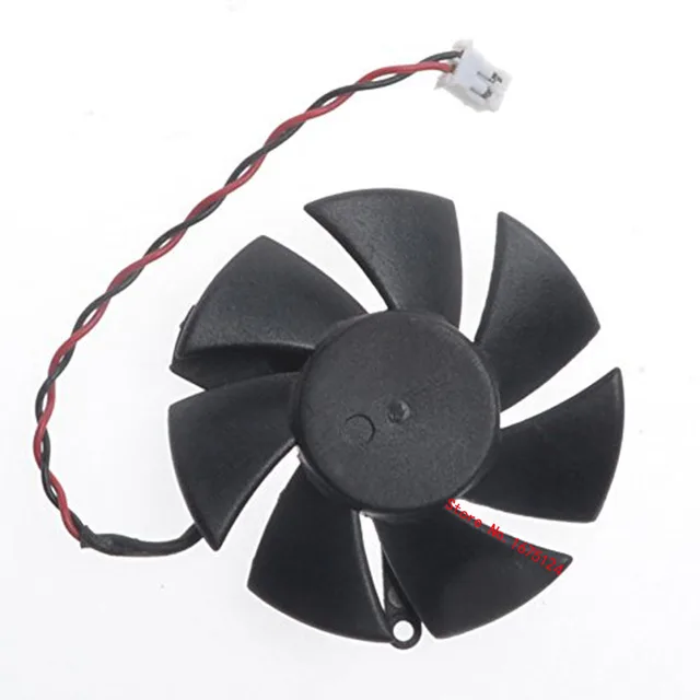 Best Value Diameter 45mm DF0501012SEE2C 0.05A 2pin Computer Vedio Card VGA Cooler Fan For sapphire HD6450 Graphics card cooling Best Value Diameter 45mm DF0501012SEE2C 0.05A 2pin Computer Vedio Card VGA Cooler Fan For sapphire HD6450 Graphics card cooling