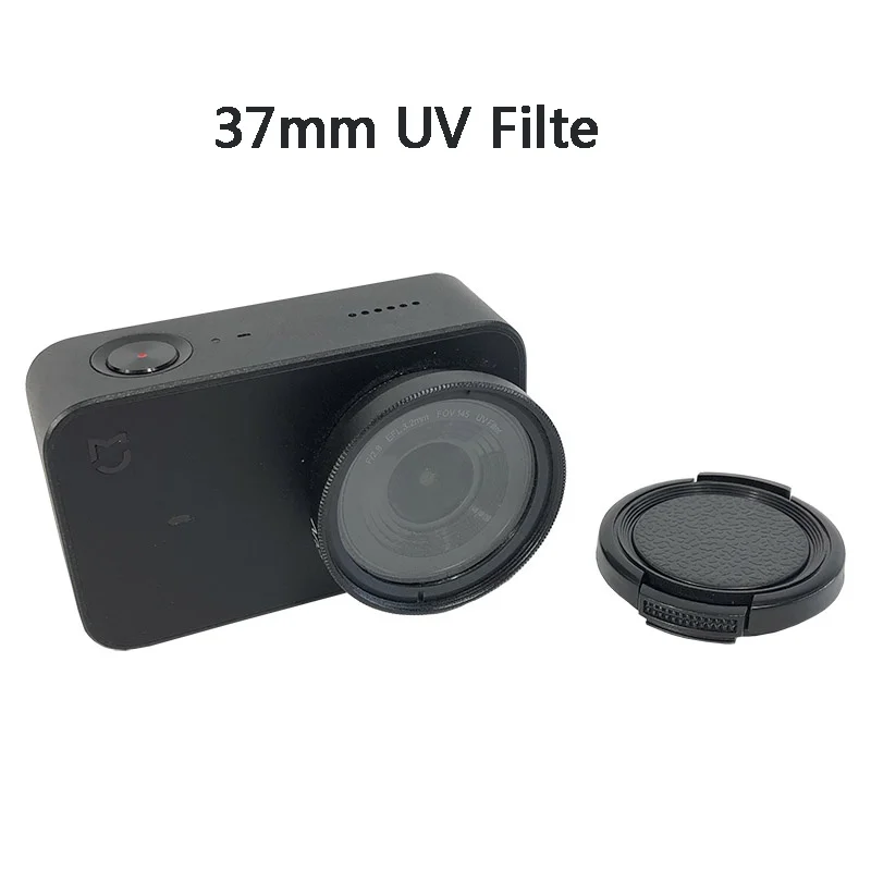 Поляризационный фильтр 37 мм CPL/UV фильтр для объектива+ Крышка для объектива Mini UV для Xiaomi Mijia Mini 4K экшн-камера аксессуары для фотографии