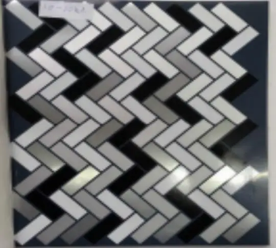 

Hot Sell Herringbone Self Adhesive Backsplash adhesive Tile 11.2" X 9.4"