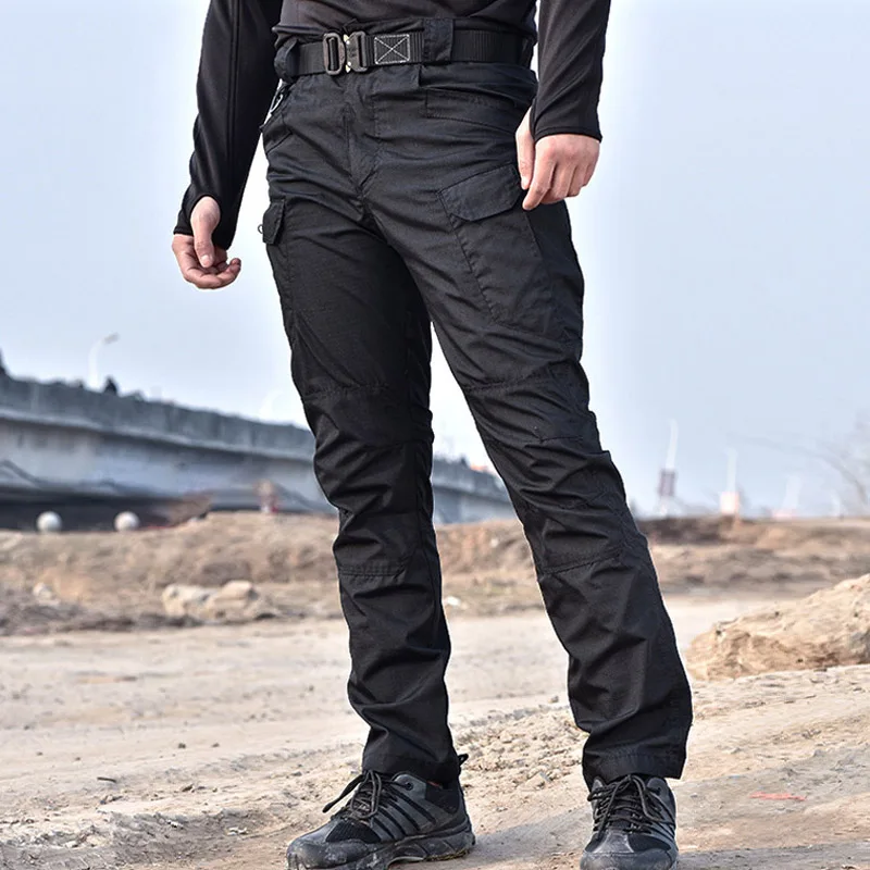 

2019 LetsKeep Tactical Quick dry Pants Men SWAT Cargo Pants Autumn Outdoor Mens Cmobat Trousers pants pantalones hombre ,ZA574