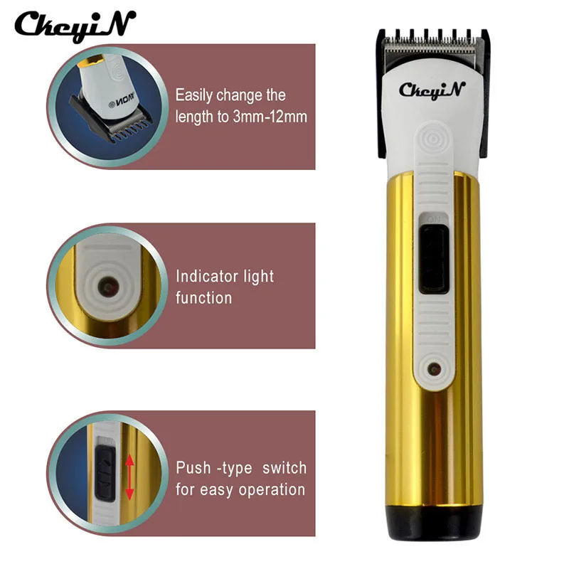 Big Sale 110 220V Rechargeable Men Hair Clipper Family Use Electric Hair Trimmer Haircut Machine Kids