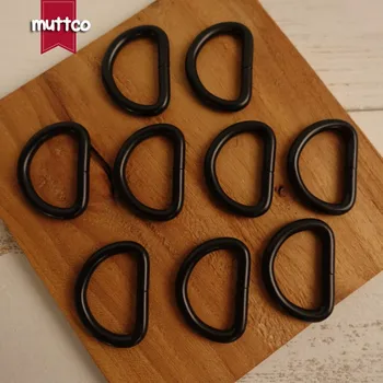 

50pcs/lot DIY for Dog Collar 2.5cm D ring Connection alloy metal Buckles DIY Semi Ring Webbing Clasp Clip D Shaped Clasp DK-007